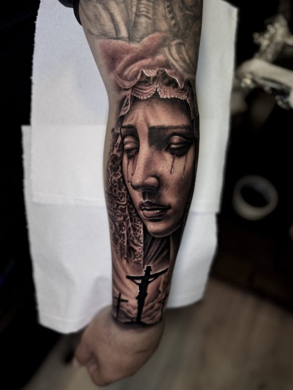 Color Realism tattoo by Jurgen Tattoo Artist