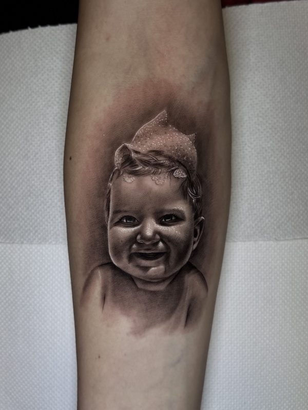 Micro Realism tattoo by Rino Tattoo Artist